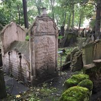 Alter J&uuml;discher Friedhof.Prag.2018